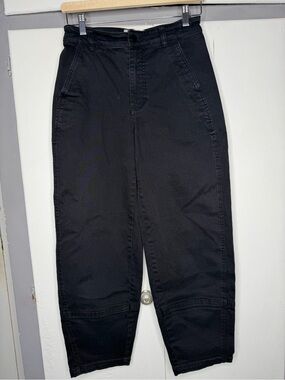 Everlane Women Black Barrel Jeans 2